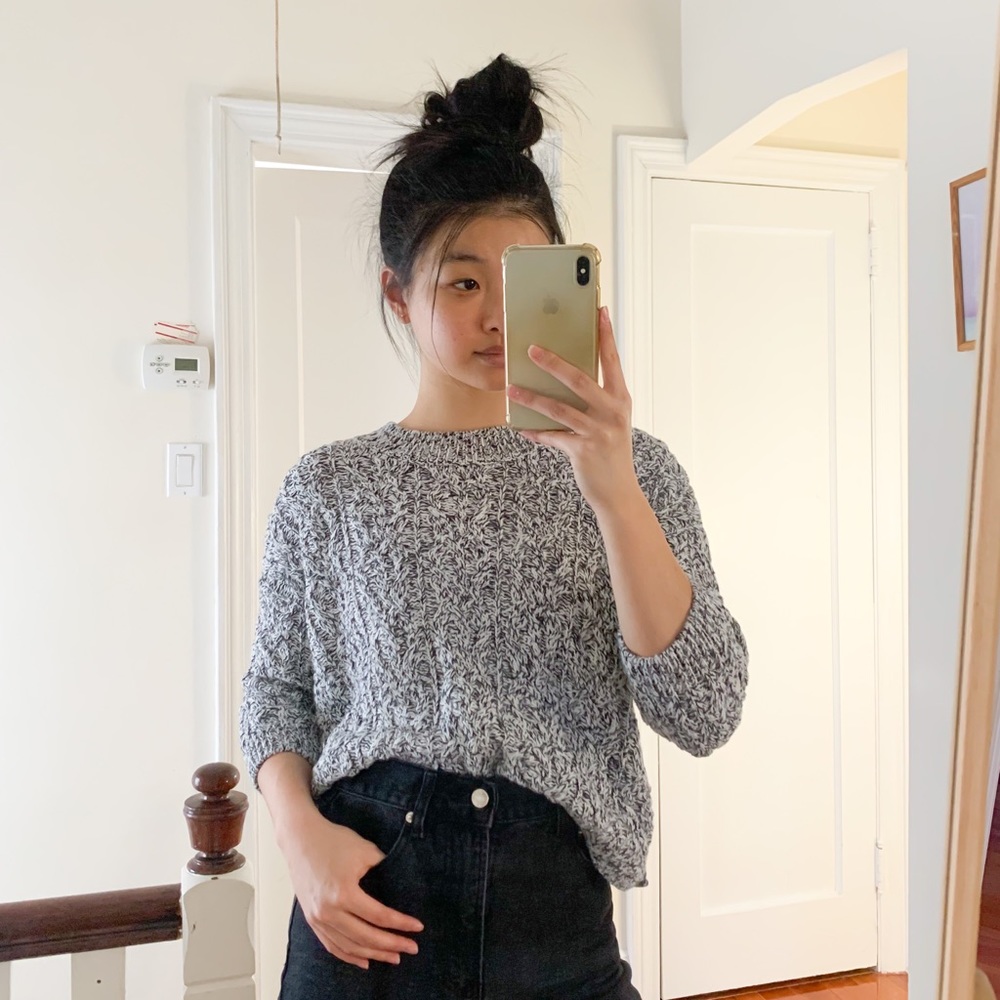 H&M Knit Sweater 3/4 Sleeves